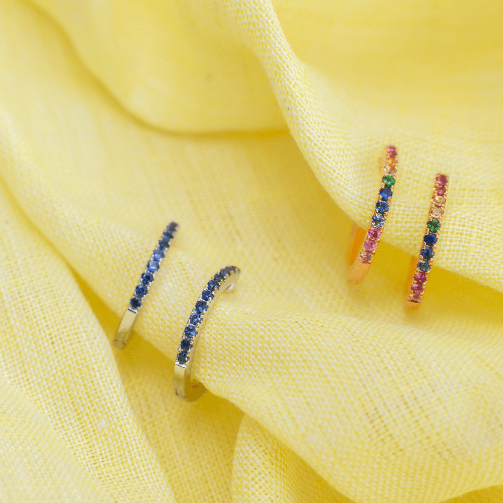 HOOP Saphir large - FENA daily Jewellery