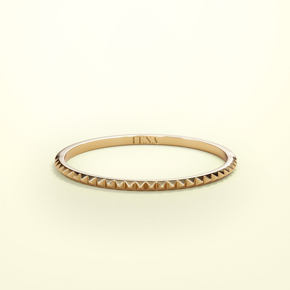 PURE Edgy - 14K Gold - FENA daily Jewellery