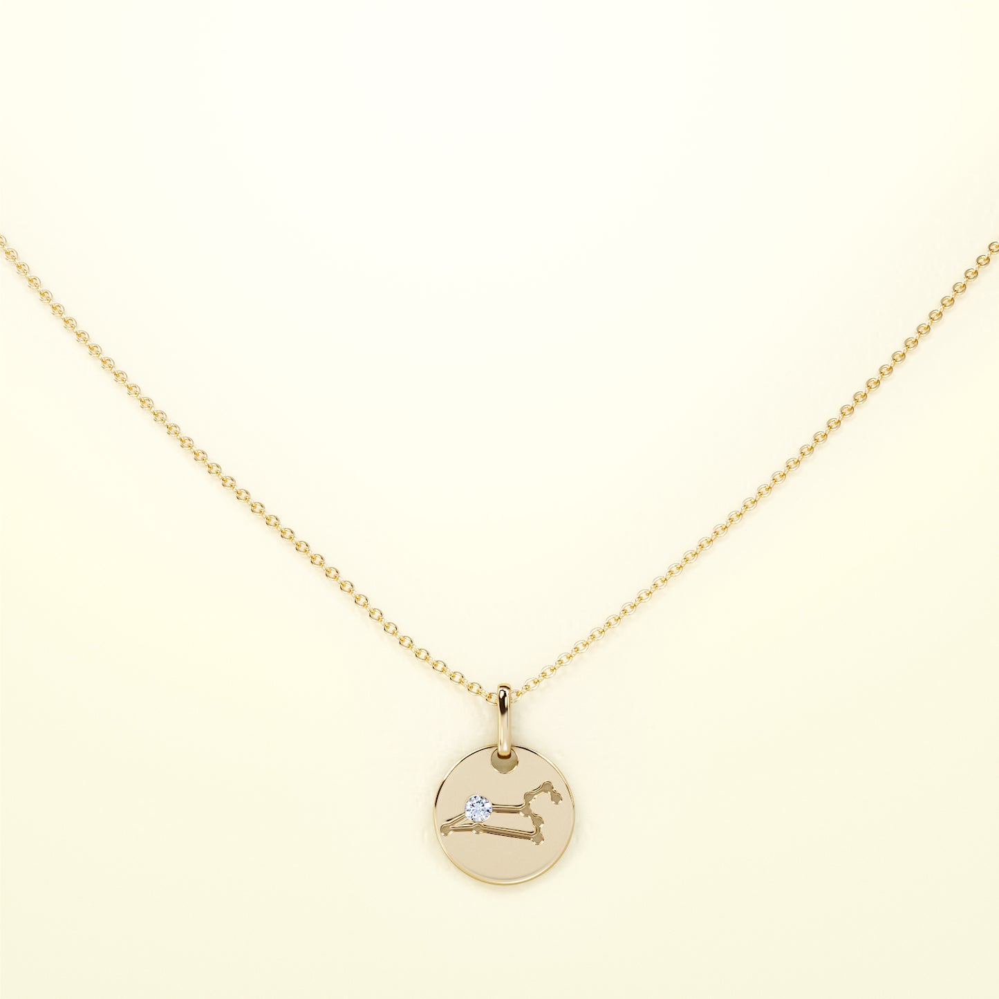 PURE Zodiac Löwe - 14K Gold - FENA daily Jewellery