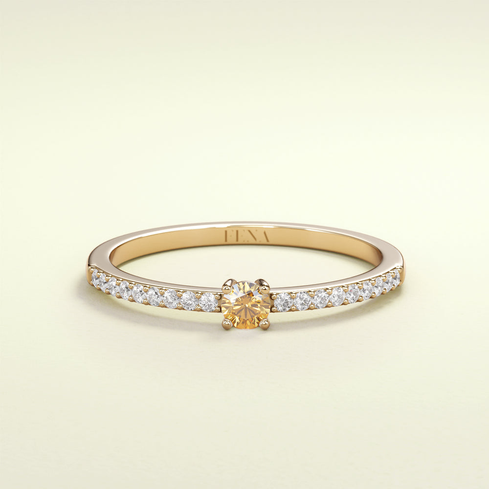 BIRTHSTONE Citrin - November - FENA daily Jewellery